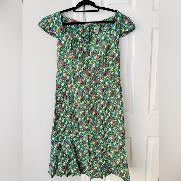 Anthropologie Maeve The Cecily Fit & Flare Sweetheart Dress, Size XLP - Picture 5 of 14